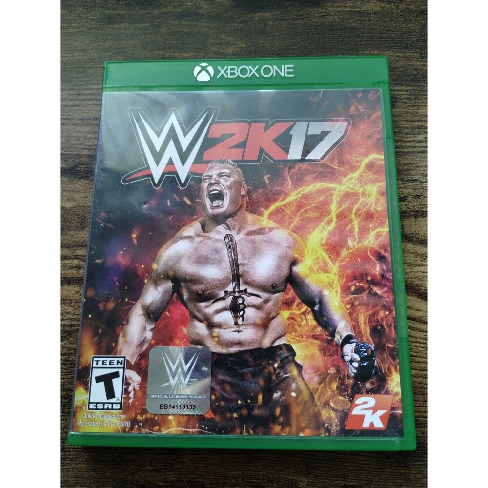 WWE 2K17 - Microsoft Xbox One Wrestling Game CIB Complete